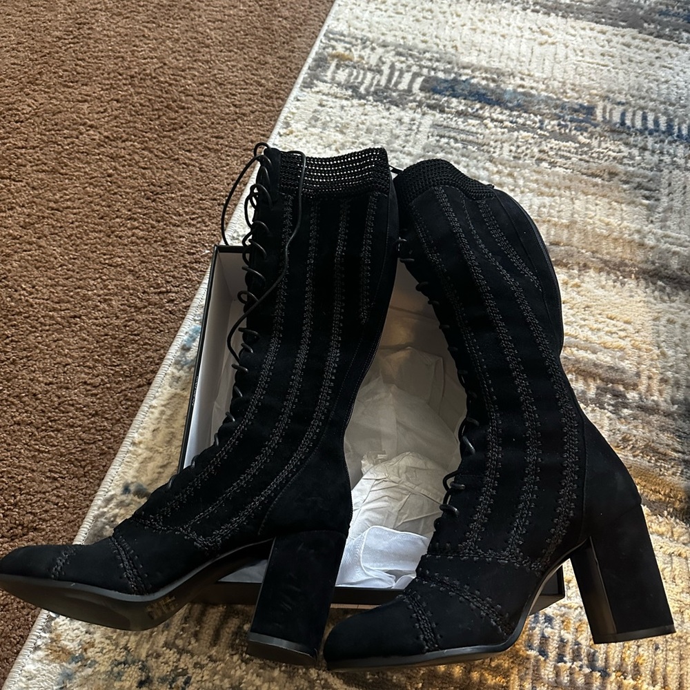 New Free People lace up boot